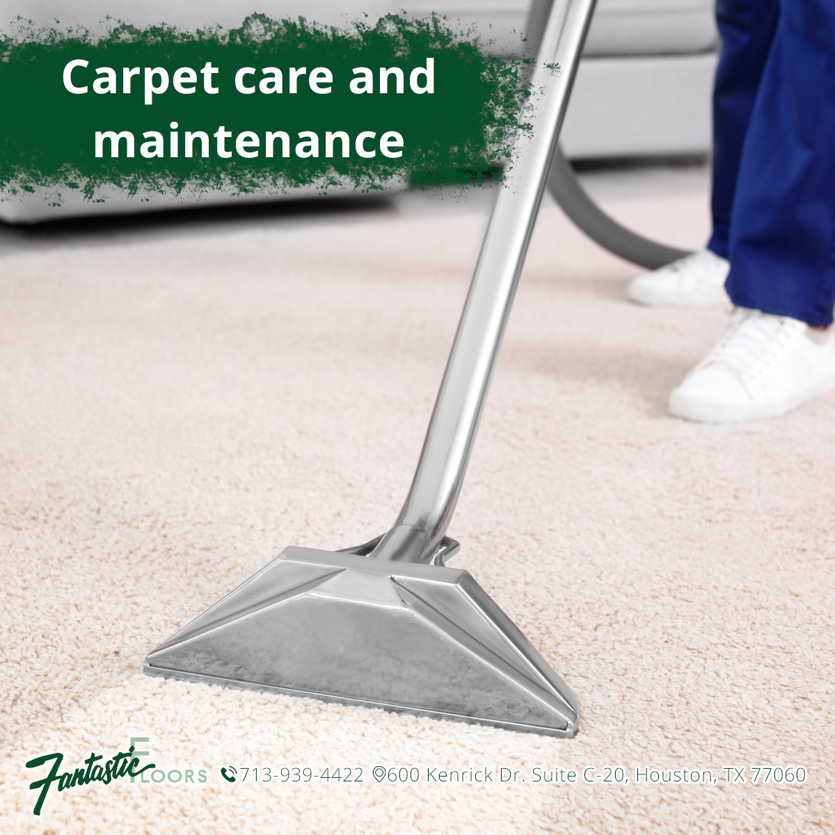 26 Carpet care and maintenance