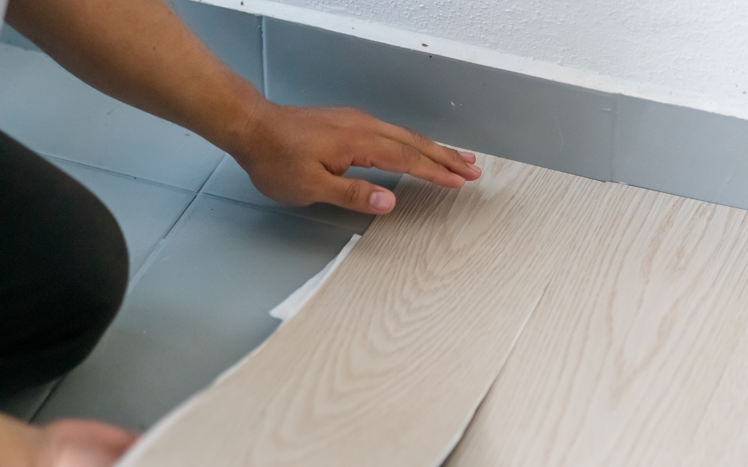 Sheet plank installation Houston TX