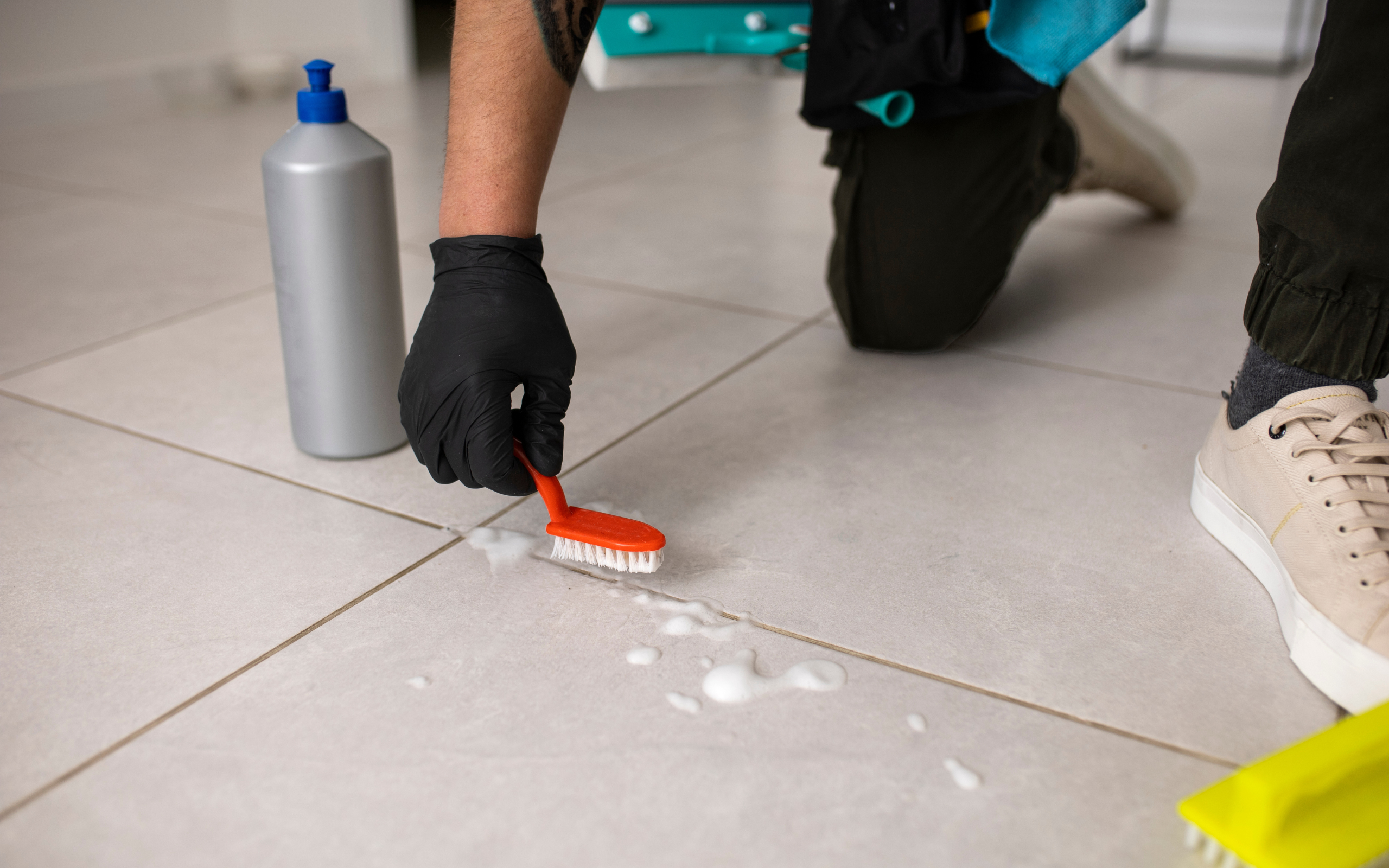 Grout restoration services